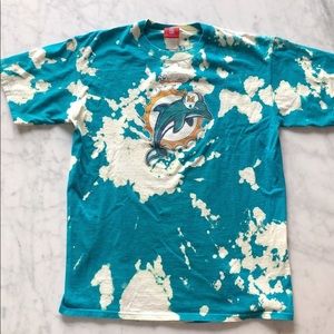 Vintage Acid Wash Miami Dolphins Tee